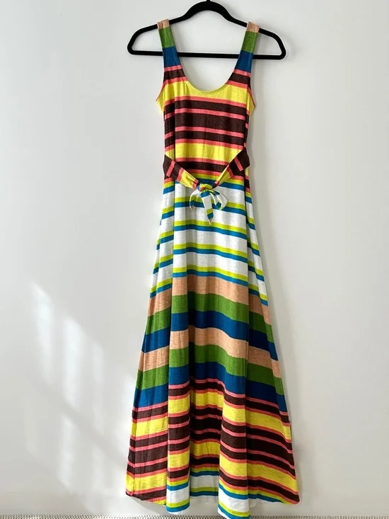 Anthropologie Plenty By Tracy Reese Striped Maxi Dress - Picture 2 of 16